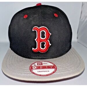 New Era Personalized -9Fifty  MLB Boston Red Sox Snapback Baseball Cap -(2E)